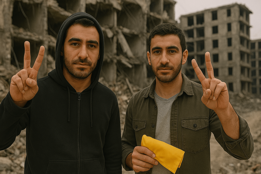 עומדים איתן. מנצחים.